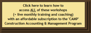 Learn how to access all of these workshops + live monthly QuickBooks coaching and training