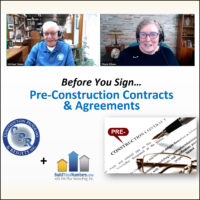 Before you sign - Pre-Construction Contracts and Agreements