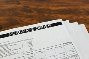 Purchase Orders can save thousands
