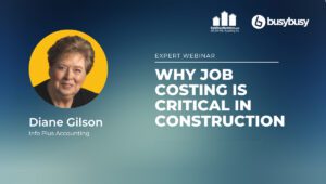 Job costing is critical for construction companies